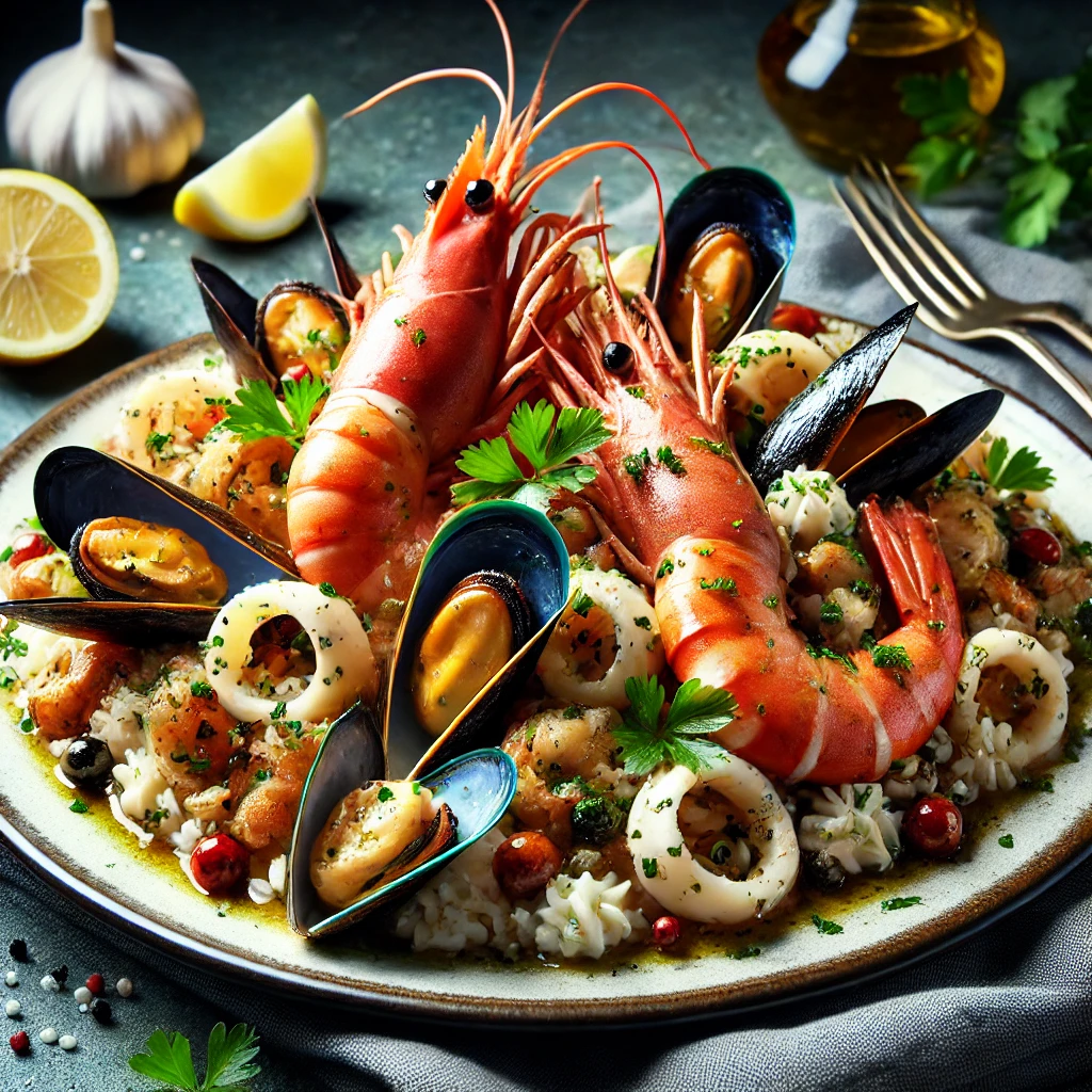 Recept za Bogati Obrok sa Morskim Plodovima